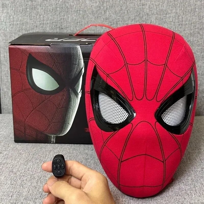 Spider-Man Mask, Headgear with Movable Eyes