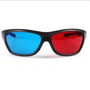 3D glasses supply red and blue glasses