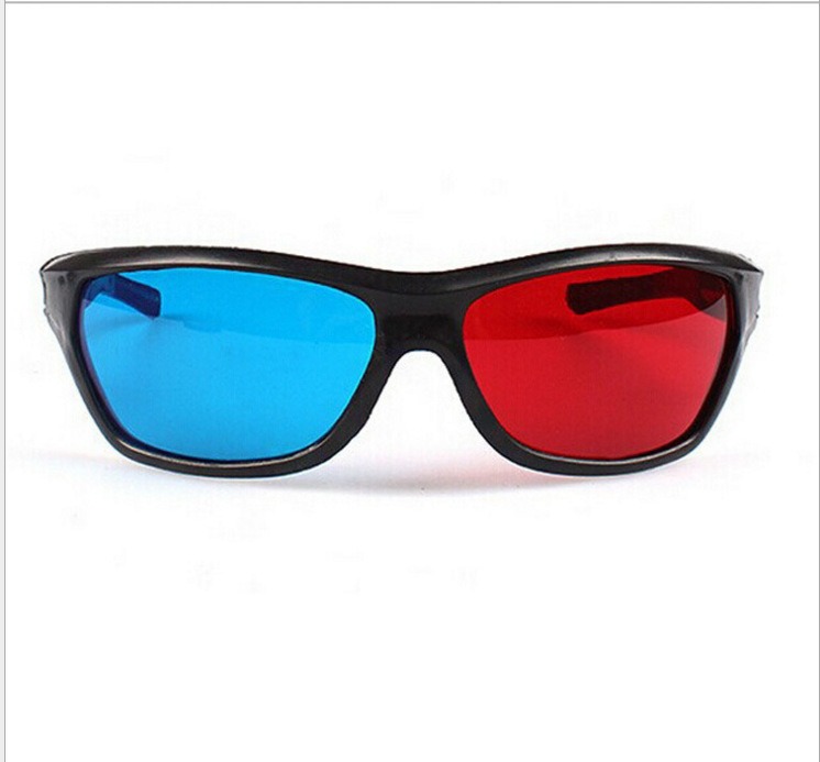 3D glasses supply red and blue glasses